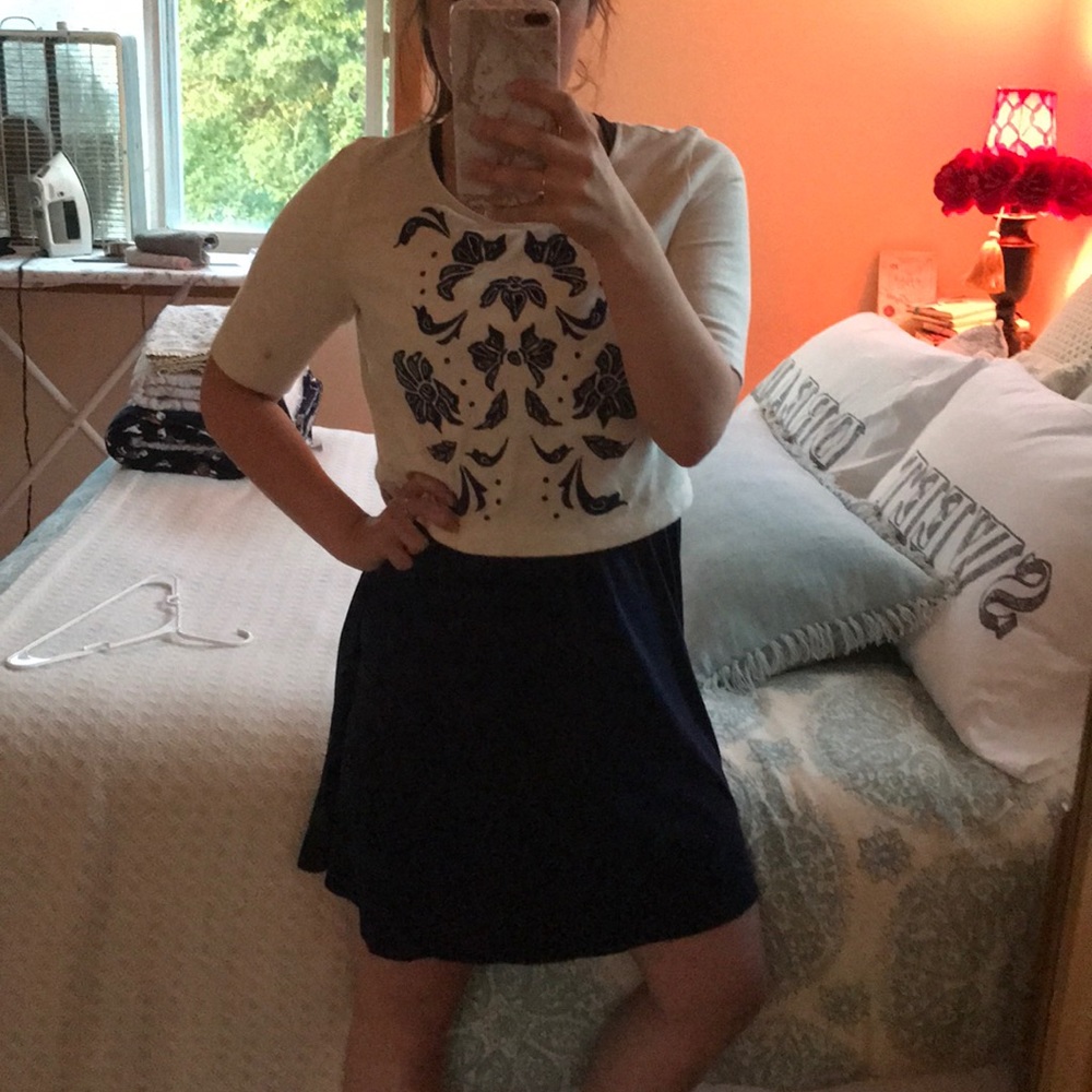 Embroidered dress